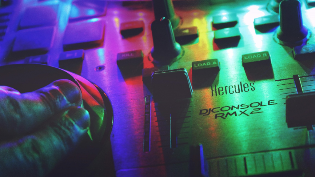 DJ at a Party
