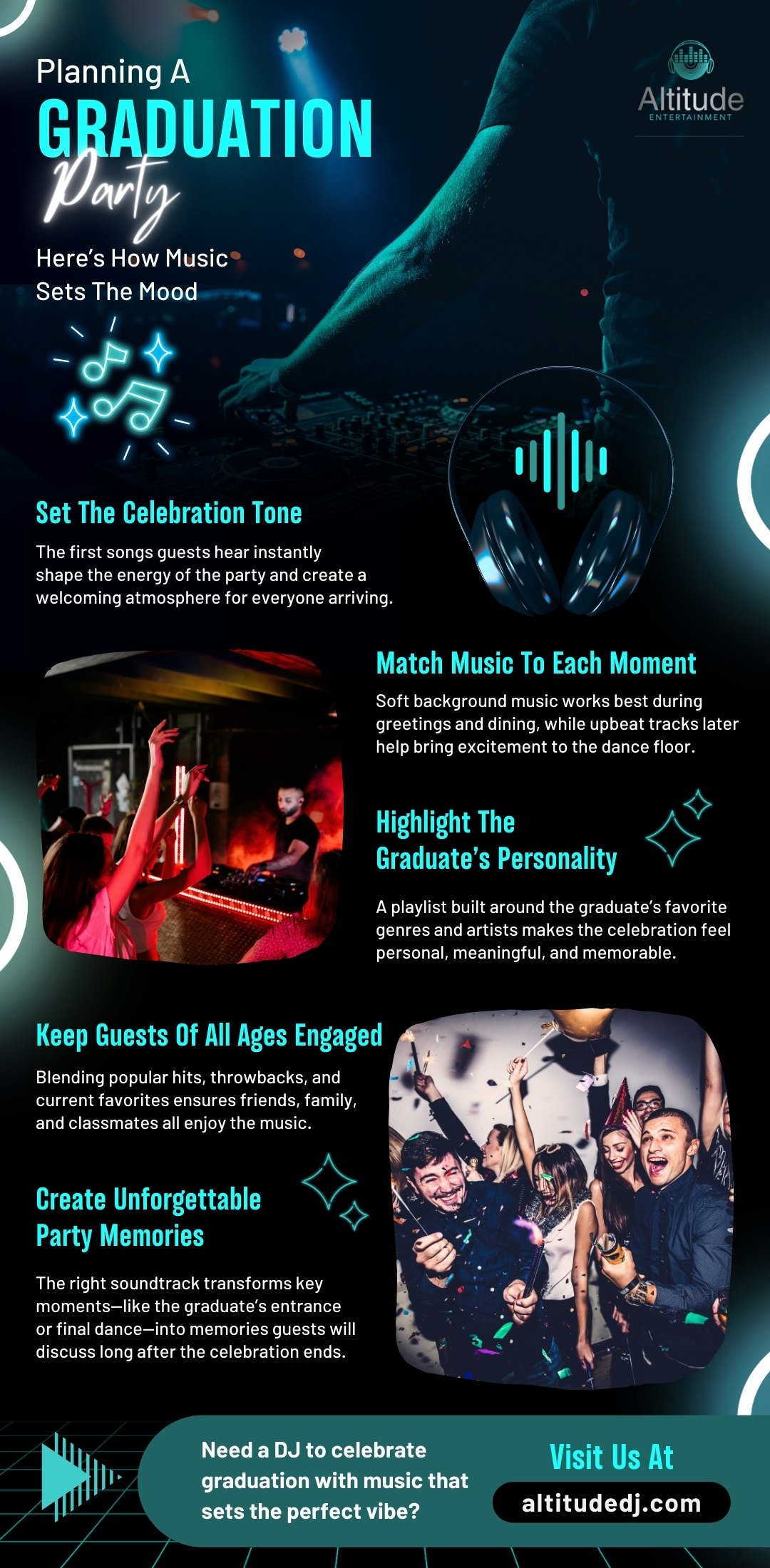 Planning A Graduation Party? Here’s How Music Sets The Mood